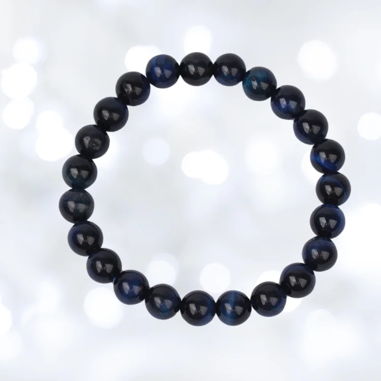 Blue Tiger Eye Bracelet